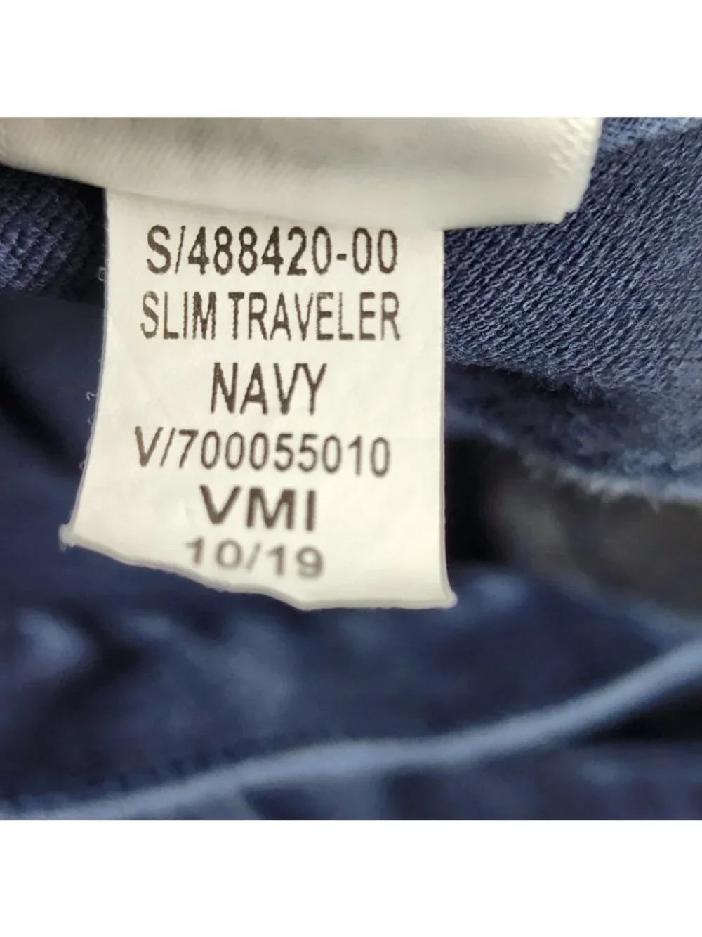 Banana Republic Pants Mens 34x31 Navy Blue The Traveler Slim Fit